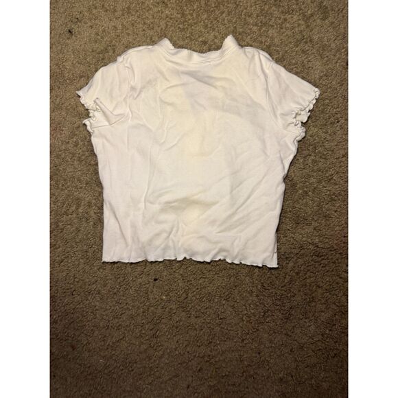 One Size White Brandy Melville Top - Picture 2 of 4